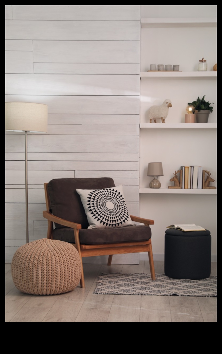 Explorarea utilizării texturilor în decorarea interioară