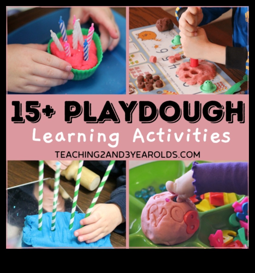 Playdough senzorial O activitate distractivă și educativă pentru copii 5 Joacă senzorială Playdough: bricolaj creativi pentru copii pentru atingere și textură