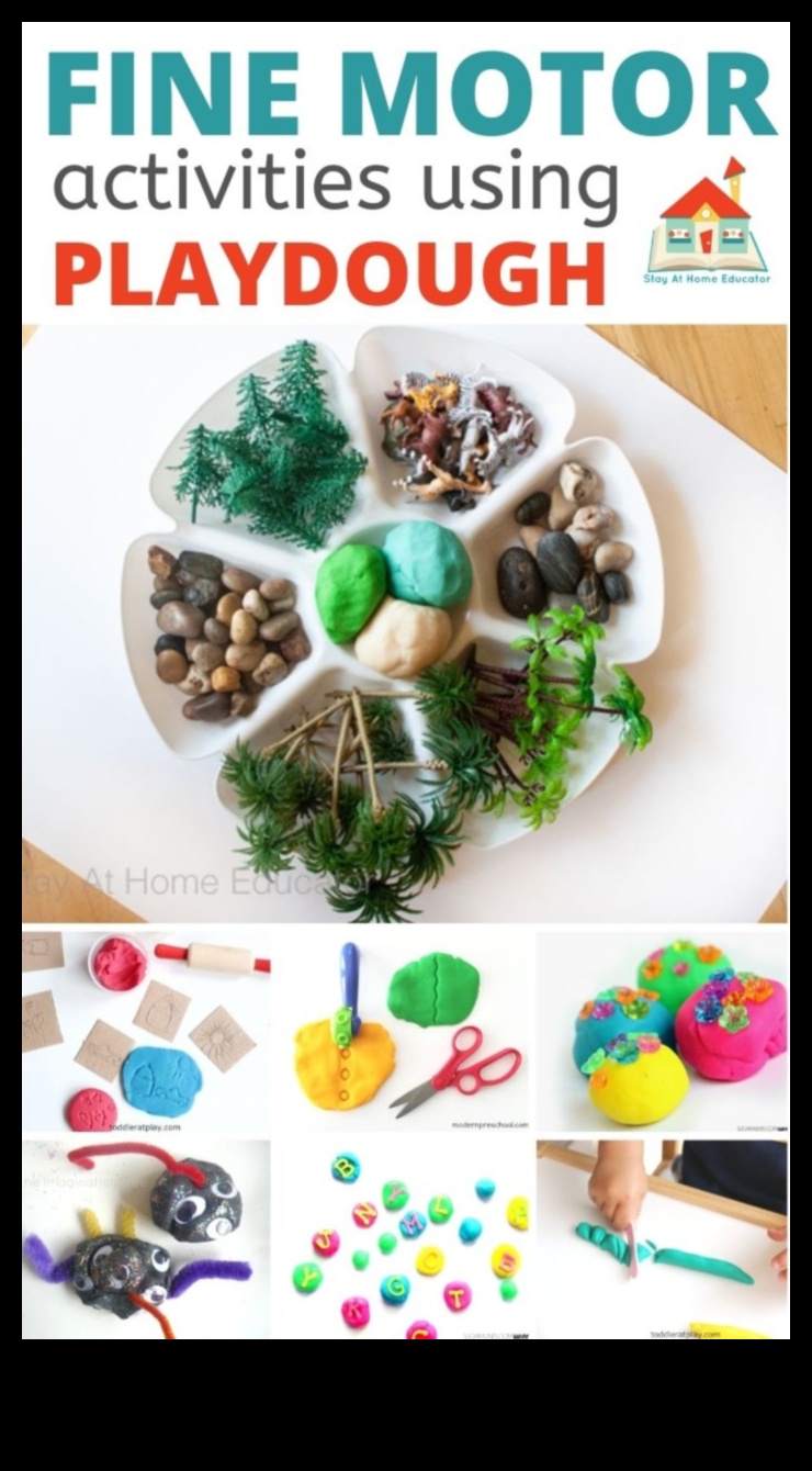 Playdough senzorial O activitate distractivă și educativă pentru copii 4 Joacă senzorială Playdough: bricolaj creativi pentru copii pentru atingere și textură