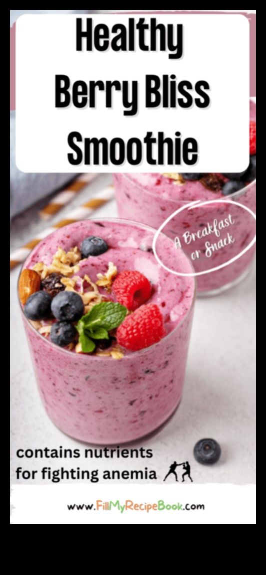 Începeți-vă ziua cu un Smoothie Bliss pentru mic dejun 3 Micul dejun Bliss: energizați-vă dimineața cu smoothie-uri sănătoase de fructe