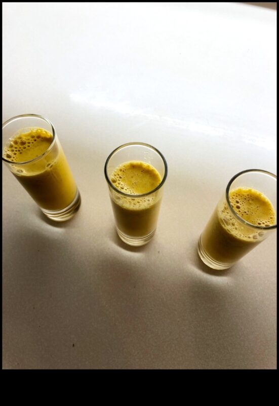 DIY Ginger Shot Bar: Creați-vă calea personalizată către sănătate