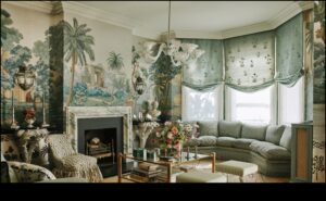 Decor de birou victorian cu eleganță antică