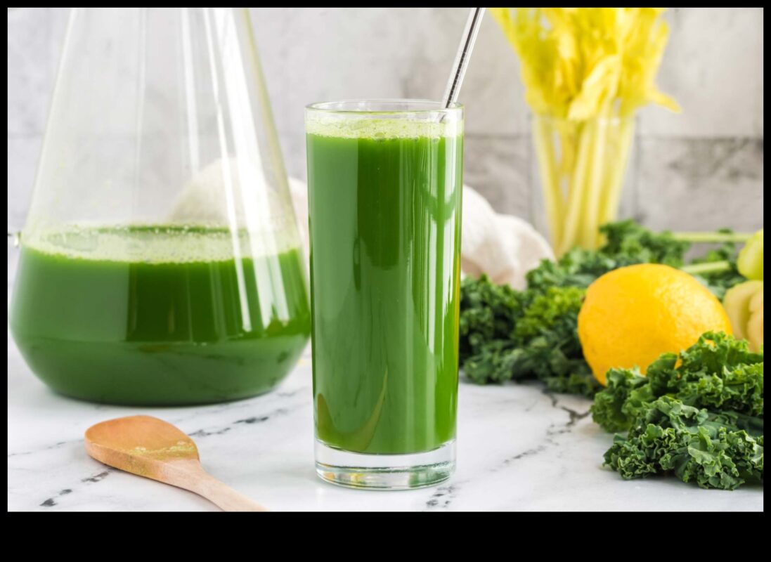 Green Goodness: Valorificarea puterii sucurilor verzi proaspete
