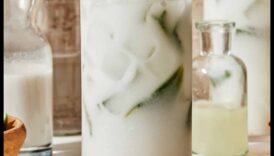 Refresh de dimineață: infuzarea cu lapte proaspăt de nucă de cocos face plăcere în ziua ta