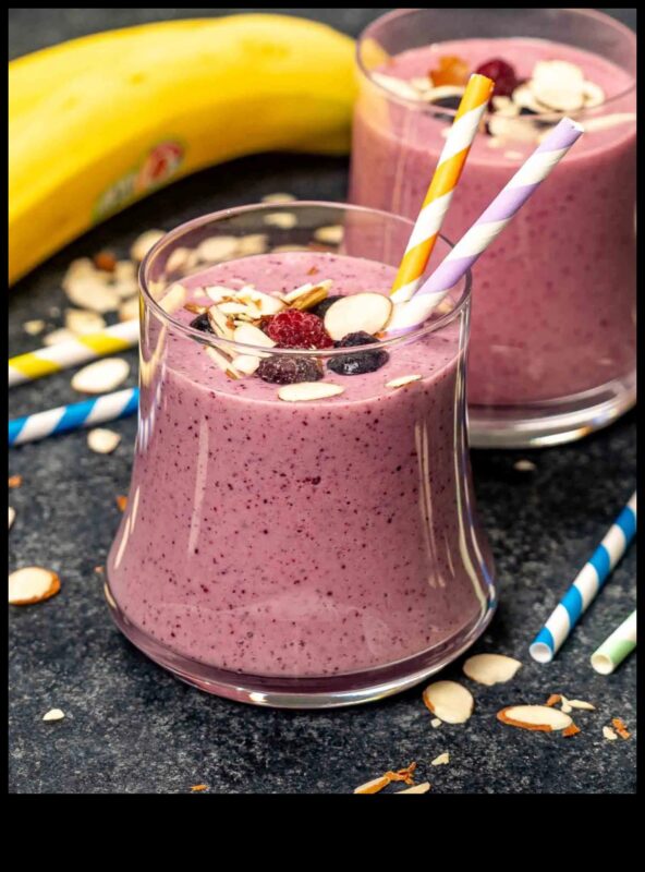 Micul dejun Bliss: energizați-vă dimineața cu smoothie-uri sănătoase de fructe
