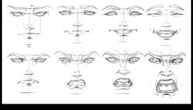 Linii expresive: transmiterea emoției în desene dinamice din desene animate