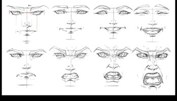 Linii expresive: transmiterea emoției în desene dinamice din desene animate